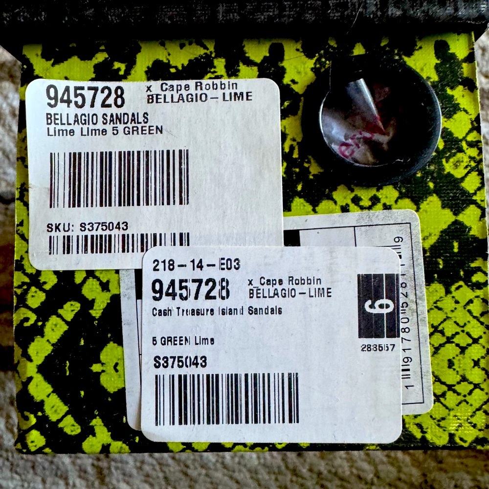 Cape Robbin Embellished Women's Sandals - NWT in box - Size 36 - Picture 5 of 5